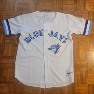 Blue Jays Mens Baseball Jersey - White
